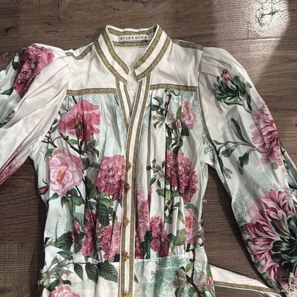 Alice and Olivia Cora Mini Dress - Picture 7 of 9